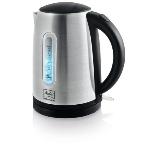 Wasserkocher Melitta Prime Aqua 1,7L 2200W Edelstahl BPA-frei Schwarz