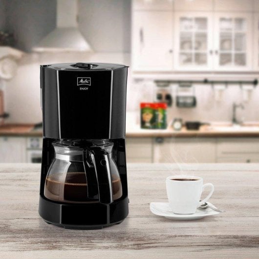 Filterkaffeemaschine Melitta Enjoy II 10 Tassen Aroma Selector 1,25L Tropfstopp