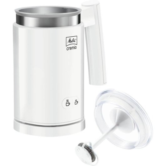 Espumador de leche Melitta Cremio II blanco 0,25 L antiahderente