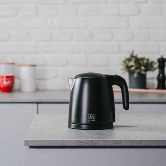 Wasserkocher Melitta 1018-04 Antrazit 1L 2200W BPA-frei Edelstahl