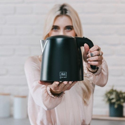 Wasserkocher Melitta 1018-04 Antrazit 1L 2200W BPA-frei Edelstahl