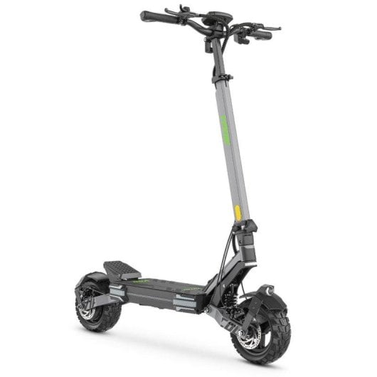 Trottinette électrique VIPCOO VS6 1000W Autonomie 55km Pneus 10 pouces Freins à disque Gris