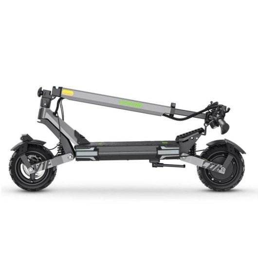 Trottinette électrique VIPCOO VS6 1000W Autonomie 55km Pneus 10 pouces Freins à disque Gris