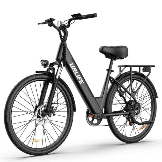 Bicicletta elettrica URLIFE E26 motore 250W batteria 36V 13Ah freni a disco 26 pollici