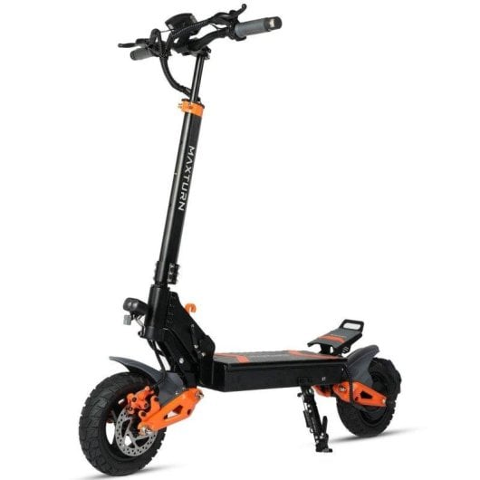 Patinete elettrico Maxturn X1 1000W Autonomia 50km Ruote 10'' Tubeless Nero