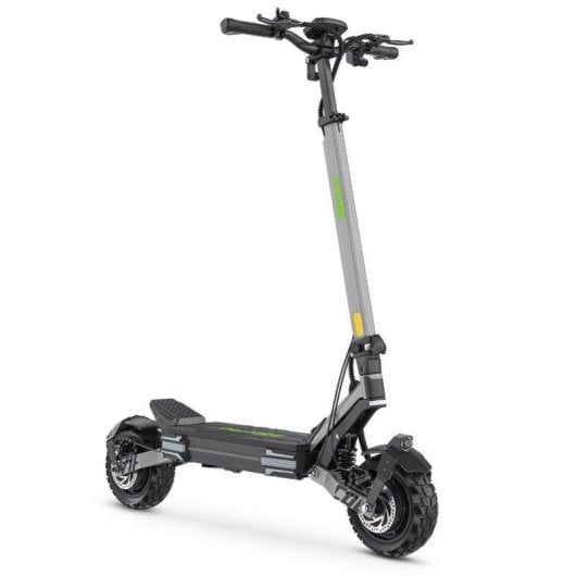 Trottinette électrique VIPCOO Vc-vs6 Pro 1200W x2 Autonomie 64km Roues 10 pouces Gris