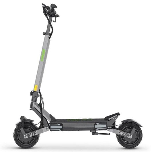 Trottinette électrique VIPCOO Vc-vs6 Pro 1200W x2 Autonomie 64km Roues 10 pouces Gris
