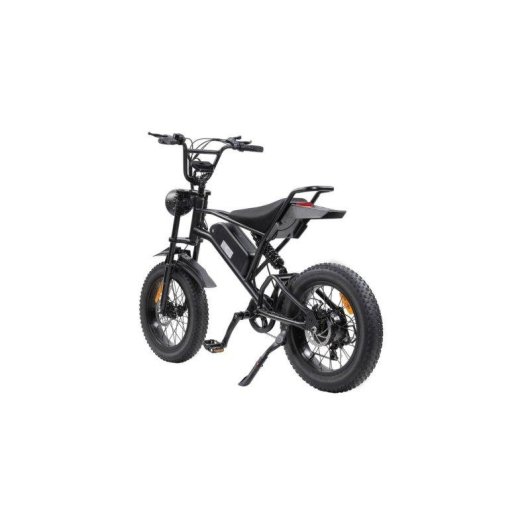 Bicicleta eléctrica Rush Horse V2 motor 1000W batería 48V 15Ah doble suspensión negra
