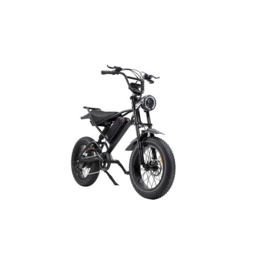 Bicicleta eléctrica Rush Horse V2 motor 1000W batería 48V 15Ah doble suspensión negra
