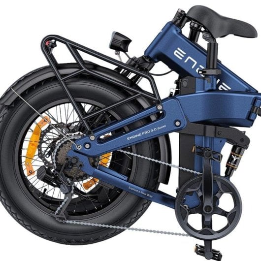 Bicicleta elétrica ENGWE Engine Pro 3.0 Boost Motor 750W 48V 90Nm Azul