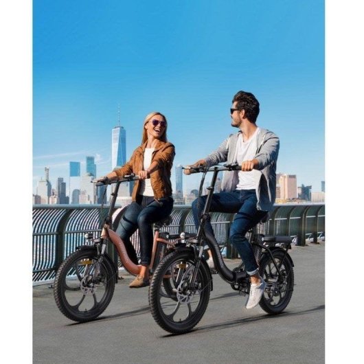 Bicicleta Elétrica ENGWE MilePort 1 Motor 250W Bateria 36V 13Ah Verde