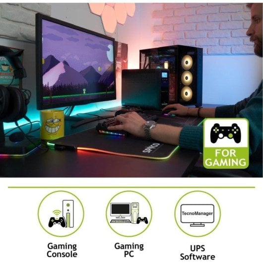 Sai Tecnoware 1000VA Bateria Chumbo-Ácido 10 Minutos AVR Plus USB