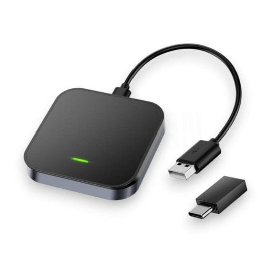Adaptateur CarPlay Sans Fil Générique WiFi 5GHz Plug and Play Ultra Compact