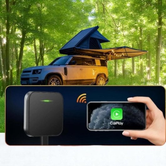 Adaptateur CarPlay Sans Fil Générique WiFi 5GHz Plug and Play Ultra Compact