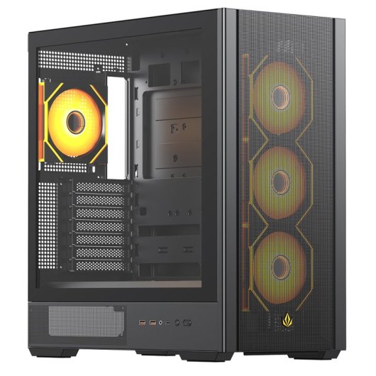 Forgeon Airflow Noxis ARGB Mesh ATX Negra