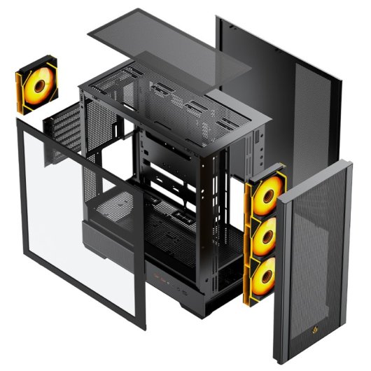 Forgeon Airflow Noxis ARGB Mesh ATX Negra
