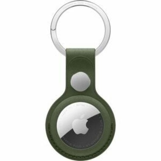 Porte-clés Apple MGFX4ZM/A AirTag Microfibre Acier Inoxydable Vert Moss