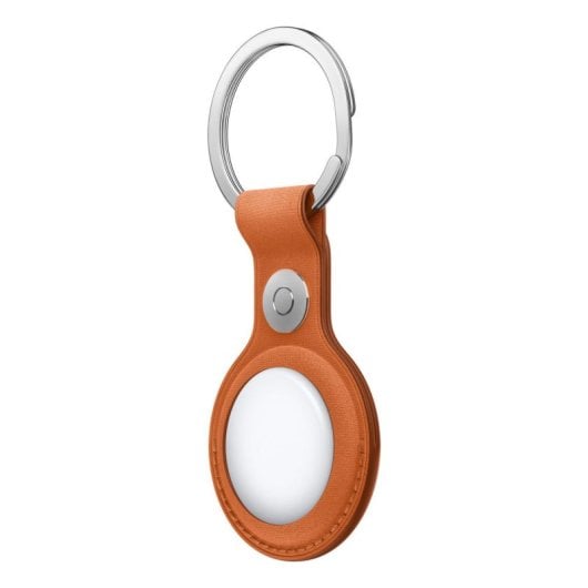 Porte-clés Apple MGFY4ZM/A Microtwill Acier Inoxydable Fox Orange AirTag