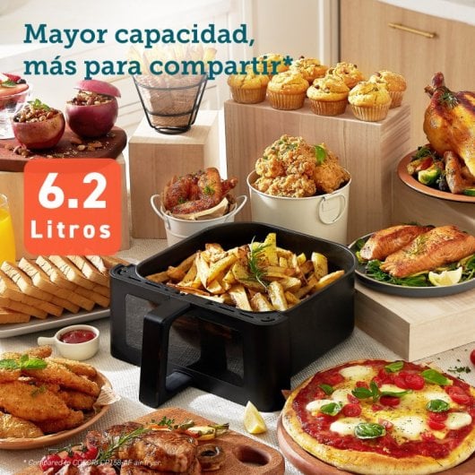 Fritadeira Elétrica Cosori Premium II Plus 6.2L 1700W com Janela e Tela Inclinada