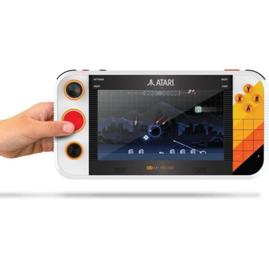 DreamGear Gamestation Go Atari Portátil Retro Juegos Clásicos Blanca