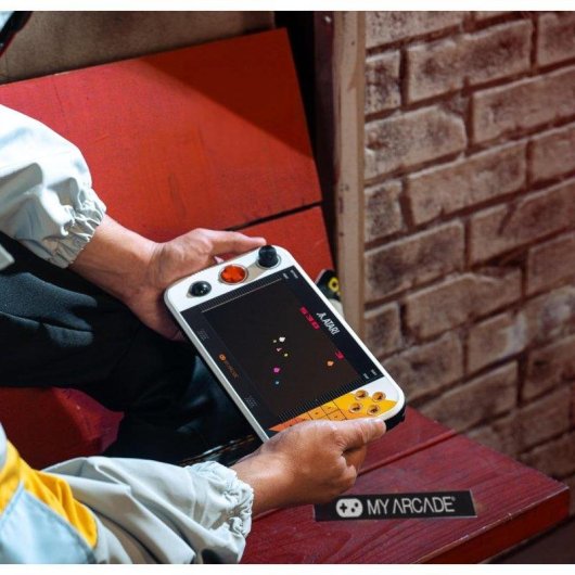 DreamGear Gamestation Go Atari Portátil Retro Juegos Clásicos Blanca