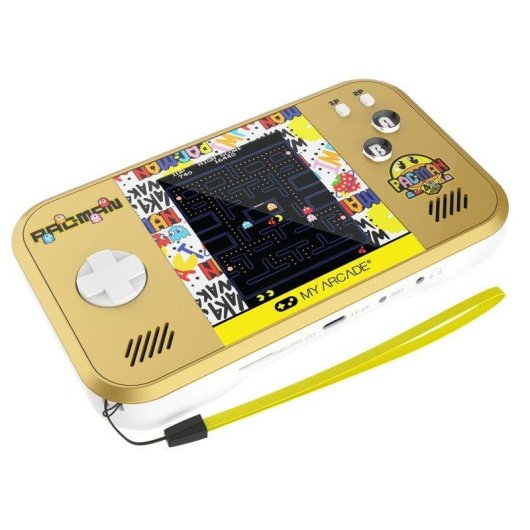 DreamGear Pocket Player Max Pac-Man Retro Portátil Edición Especial Amarilla