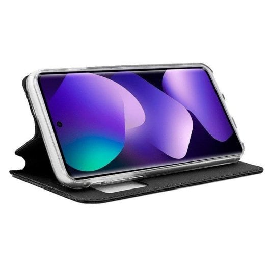 Custodia per smartphone Cool Flip Cover Libro Polipelle Nera Resistente per Xiaomi REDMI Note 15 5G e POCO M8