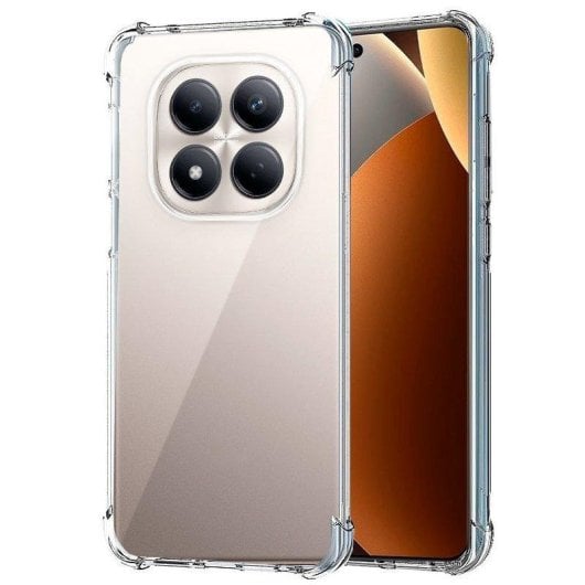 Handyhülle Cool AntiShock Transparent Silikon Stoßfest für Xiaomi Redmi Note 15 Pro 5G
