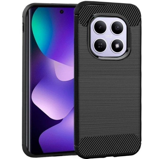 Capa para telemóvel Cool Carbono Antichoque TPU Preta para Xiaomi Redmi Note 15 5G ou POCO M8