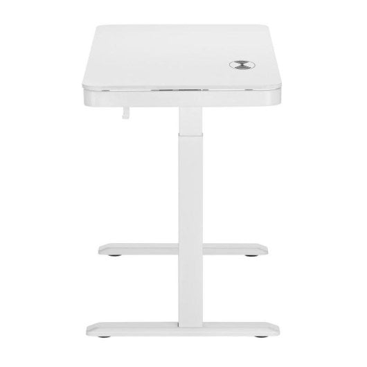 Scrivania Kimex motorizzata 118 x 60 cm con cassetto e caricatore wireless