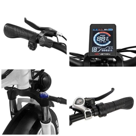 Vélo électrique DRVETION CT20 750W 48V/20Ah Pliable 20 pouces Blanc Perle