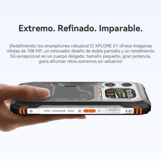 Blackview Xplore X1 5G 12GB 256GB 6.78" Naranja