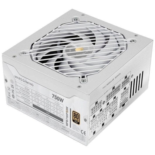 Fuente de Alimentación Mars Gaming MPB750PSI 750W 80 Plus Gold modular