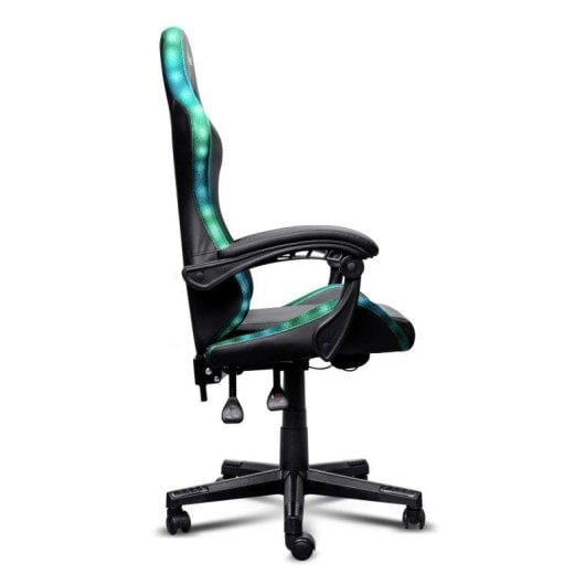 Chaise gaming Trust GXT704 RONIQ RGB, dossier réglable, 110 kg, éclairage LED