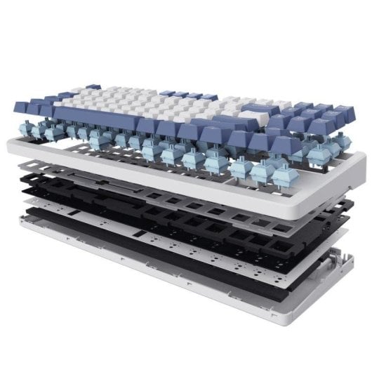 Teclado Trust GXT872 Xyra mécanique TKL Layout Español RGB switches hot-swap