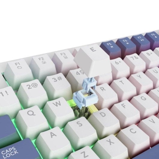 Teclado Trust GXT872 Xyra mécanique TKL Layout Español RGB switches hot-swap