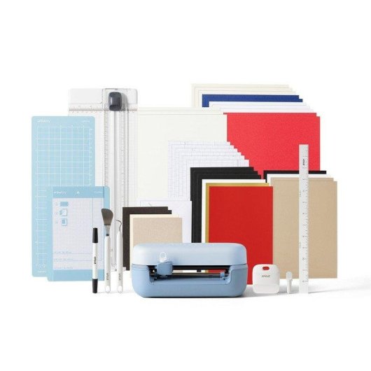 Machine de découpe Cricut Joy 2 Bleu Pack Essential matériaux et outils inclus