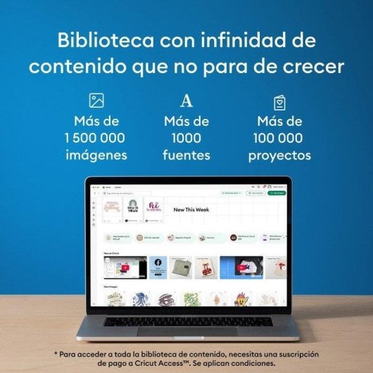 Plotter de corte Cricut Joy 2 Azul Pack Essential portátil Bluetooth