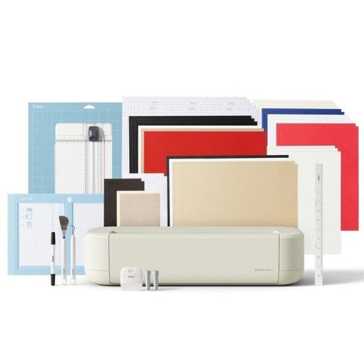 Machine de découpe Cricut Explore 5 Marron Topo Pack Essential outils et matériaux