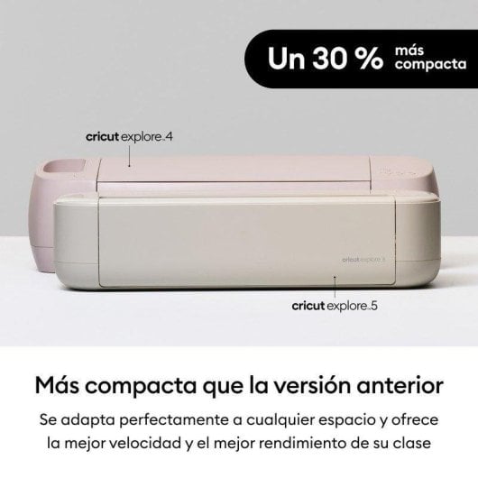 Plotter de corte Cricut Explore 5 Marrón Topo Pack Essential Bluetooth USB-C