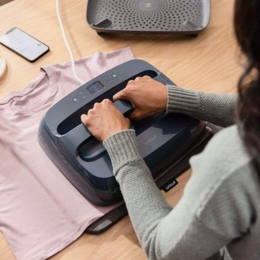 Prensa térmica Cricut EasyPress SE 30,5x25,4 cm Bluetooth Base 30,5x30,5 cm