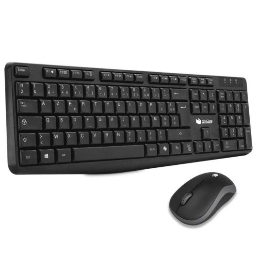 Clavier PcCom Essential MK20 Wireless AZERTY avec touche Copilot noir