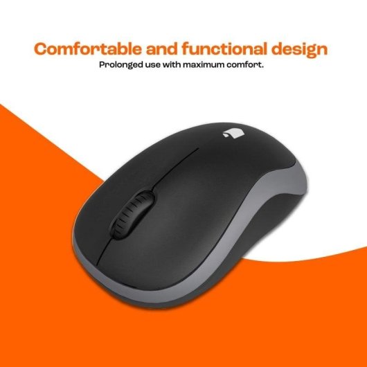 Clavier PcCom Essential MK20 Wireless AZERTY avec touche Copilot noir