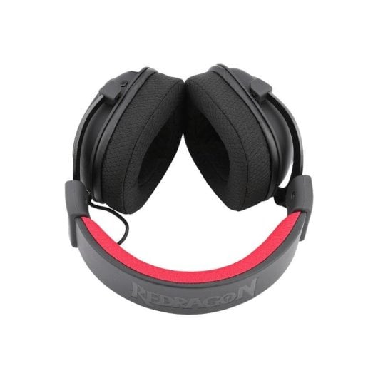 Auriculares Redragon H510 Zeus Pro inalámbricos Bluetooth y 2,4 GHz para gaming con micrófono RGB negros
