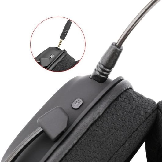 Auriculares Redragon H510 Zeus Pro inalámbricos Bluetooth y 2,4 GHz para gaming con micrófono RGB negros