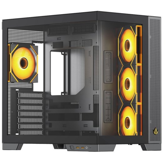 Forgeon Tiberium EVO Torre ATX ARGB Cristal Templado Negra