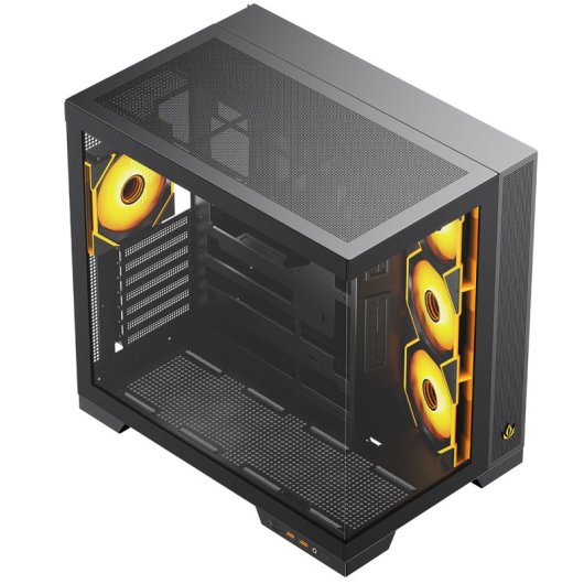 Forgeon Tiberium EVO Torre ATX ARGB Cristal Templado Negra