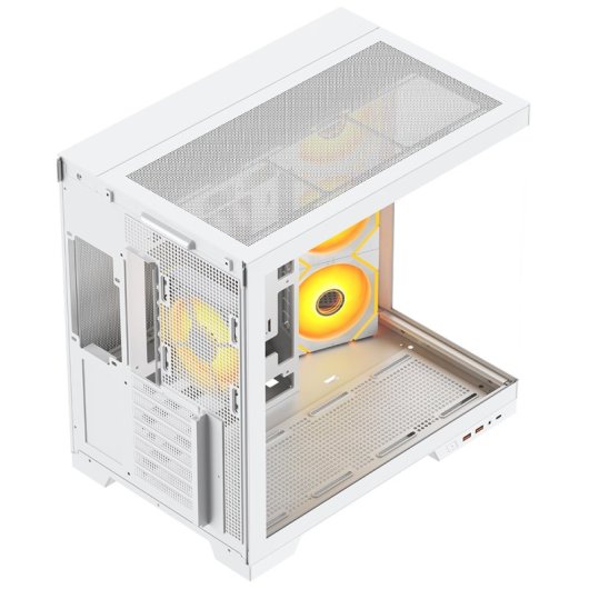 Forgeon Tiberium EVO Torre ATX ARGB Cristal Templado Blanca