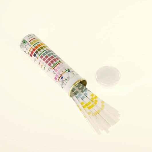 Tira de teste de água JBL ProAquaTest Easy 7in1 para aquários 50 unidades