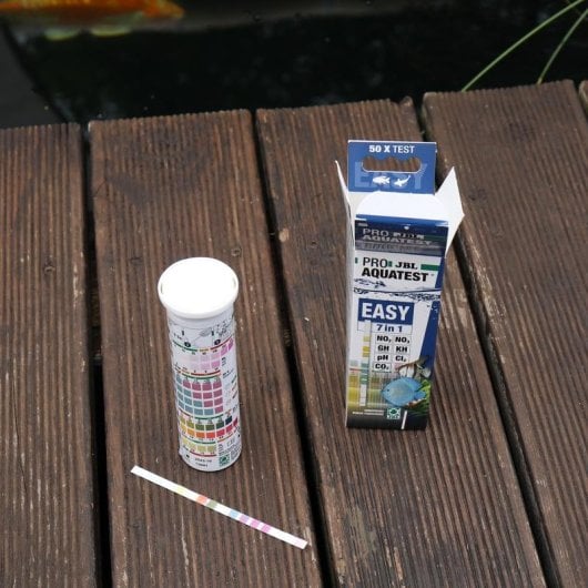 Tira de teste de água JBL ProAquaTest Easy 7in1 para aquários 50 unidades